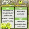 Weed Wacker String Compatible for Ryobi One Plus+ AC80RL3, 11ft 0.080" String Trimmer Refill, Replacement Spool Line with Ryobi 18V, 24V, 40V Trimmers (6 Spools & 1 Cap)