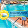 Swimming Pool 12" Leaf Skimmer Net & 16" Rake Net Set - Fine Mesh Netting, Clean
