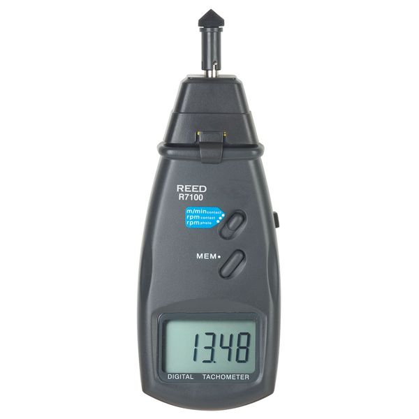 REED Instruments R7100 Combination Contact/Laser Photo Tachometer