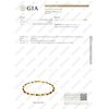 Baltic Amber Bracelets/Anklet Sizes 20cm - Cognac - Handmade Polished - Knotted Between Beads