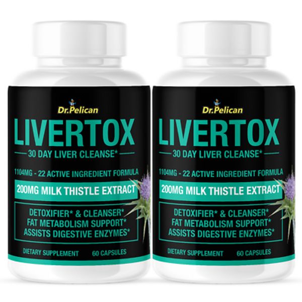 Livertox- Liver Support- 120 Capsules