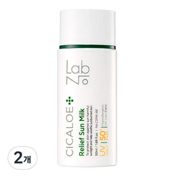 Labno Cicaloe Relief Sun Milk SPF50+ PA++++, 50ml, 1EA