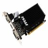 MSI GeForce GT 710 Passive Silent 2 GB Graphics Card - Black
