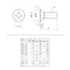 [M5x15] Stainless Steel Countersunk Head Machine Screws (10 pcs)