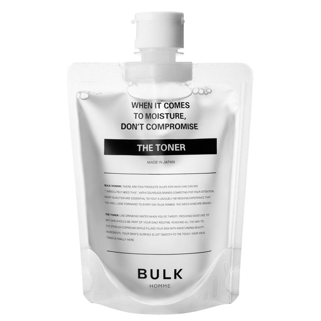 BULK HOMME - THE TONER, 6.8 fl oz | Men's Moisturizing Face Toner | Pore Minimizing Facial Astringent For Men | Daily Balancing Facial Toner For All Skin Types | Mens Natural Skin Care Products