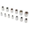 34Pcs Drive Male Female Torx Star Bit Socket E-socket Set Handheld Tool Case Too