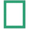 Polka Dots Letterhead Laser & Inkjet Printer Paper (100 Sheets, Bright Green)