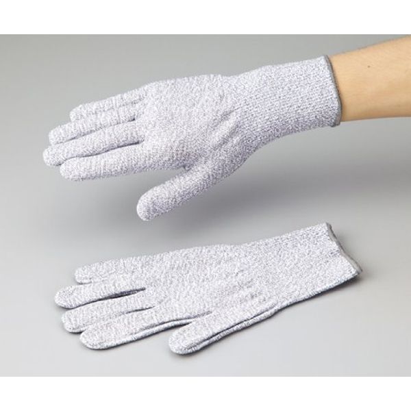 As One 1-242-02 Azsafe Cut Resistant Gloves Uncoated M-Cut Level 5 [1 Pair] (as1-1-242-02)