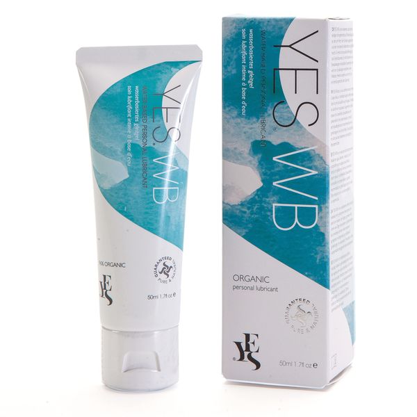 YES WB organic water based natural personal lubricant, 50ml