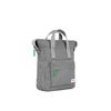 ROKA London Bantry B Mixed Hickory Small Recycled Canvas Rucksack Backpack