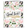 36 Good Luck Cards with 12 Different Designs (36 Set)