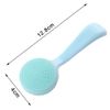 2 Pcs Silicone Facial Cleansing Brush Silicone Manual Facial Cleansing Brush Face Brush Cleansing Face Massager Brush for Face Care