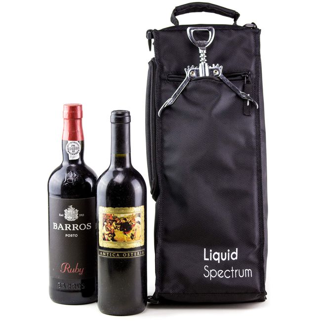 DS Picnic Insulated Wine Tote Bag Wine Bottle Carrier 4 Bottle