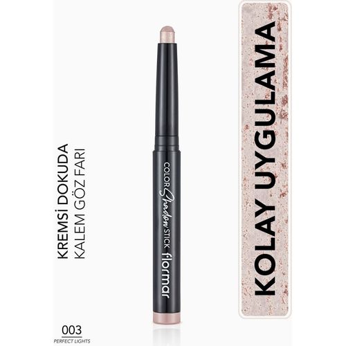 Color Shadow Yüksek Pigmentli & Işıltılı Asansörlü Kalem Göz Farı (003 Perfect Lights) 8682536039437