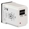 Time Delay Relay, 120VAC/DC, 10A, DPDT, LED, Mfr: 6A854-A