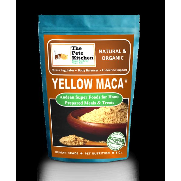 Yellow Maca* Complete Protein & Cognitive & Glandular Support* The Petz Kitchen
