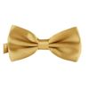 DonDon classy bow tie pre tied and adjustable brass