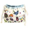 Emma Ball Drawstring Bag Garden Birds Size 39cm X 31cm