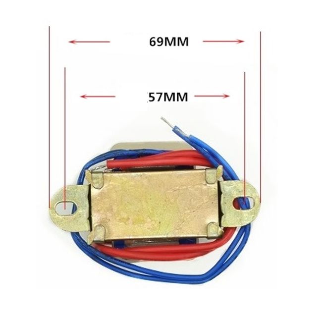 Input 220V 50Hz AC Power Transformer 8W Single/Dual Output 6V/9V/12V/15V/18V/24V