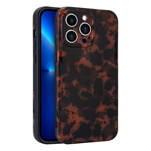 Aijohnny Phone Case for iPhone 13 Pro Max, Lightweight Tortoise Shell TPU Slim Phone Cover for Women, Drop Protection Shockproof Protective Phone Holder (for iPhone 13 Pro Max)
