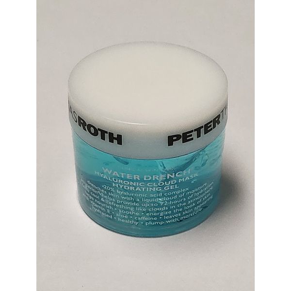 New Peter Thomas Roth Water Drench Hyaluronic Cloud Mask Hydrating Gel 1.7 Oz