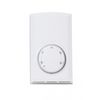 Cadet 08300 Single Pole Thermostat Wall Mount Heating Dial White