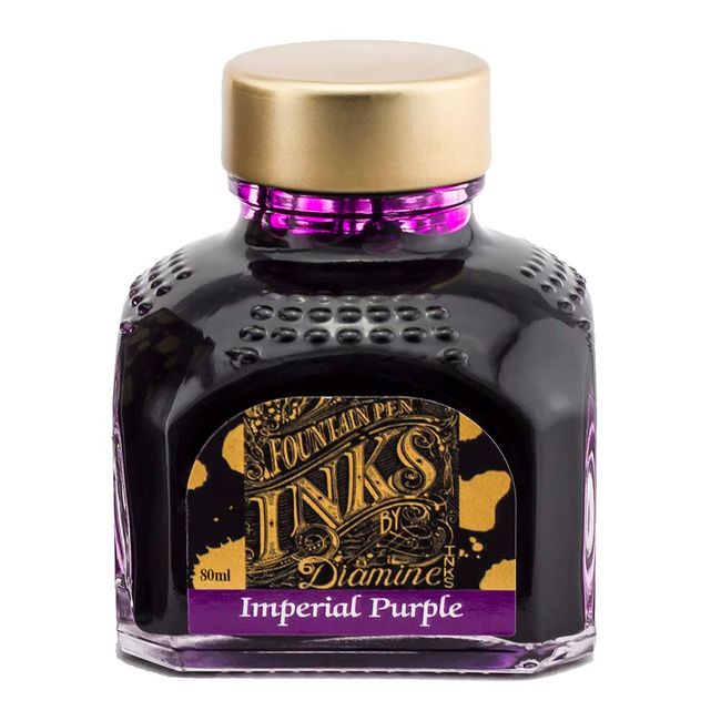 Diamine - Fountain Pen Ink, Imperial Purple 80ml