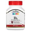 Vitamin D3, 25 mcg (1,000 IU), 300 Tablets