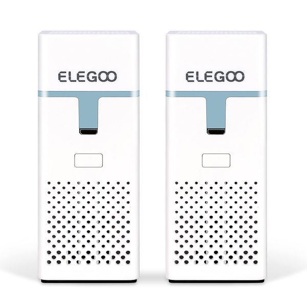 ELEGOO Mini Air Purifier with Replaceable Activated Carbon Filter for LCD,DLP,MSLA Resin 3D Printer Odor Control