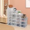 US 18Pcs Clear Side Open Shoe Storage Box Stackable Sneaker Organizer Container