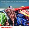 Airhead Trick Handle Wakeboard Rope, 4 Sections, 75-Feet, Yellow