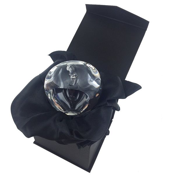 Optical Cut Crystal Apple