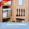 Command Clear Hooks & Strips Plastic/Wire Small 6 Hooks & 8 Strips Holds strong