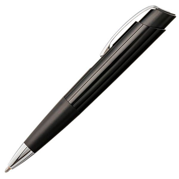 FISHER Space Pen Eclipse Space Pen, Ballpoint, Black Ink, Shiny Black, Pocket Clip