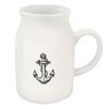 300ml 'Rope & Anchor' Ceramic Milk Jug (MJ00016095)