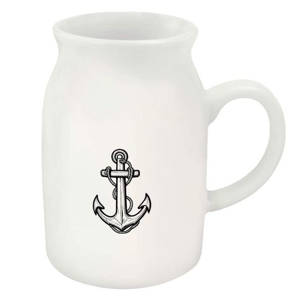 300ml 'Rope & Anchor' Ceramic Milk Jug (MJ00016095)