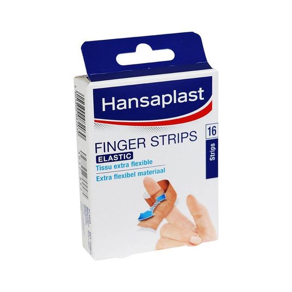 Hansaplast Plasters - Elastic Finger Strips - 16 Strips