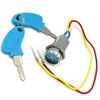 2 WIRE IGNITION KEY LOCK SWITCH FOR INVACARE LYNX PANTHER ZOOM MOBILITY SCOOTERS