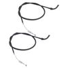 LABLT Throttle Cable Push & Pull Set FB04003 Replacement for CB650/CX500C /CB750C/CB900C/CB750C/CB900C/CB1000C/CB1000R