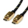 ROLINE GOLD DisplayPort Kabel, v1.4, DP ST - ST, 3 m