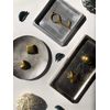 Liam Aluminum Tray "Burton" Silver/Liam Alumi Tray "Barton" Silver