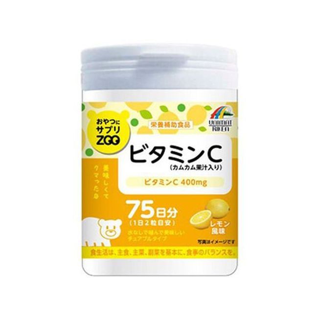 Snack Supplement ZOO Vitamin C 150 tablets Unimat Riken