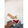 Cate & Levi Shark Hand Puppet with Moveable Mouth
