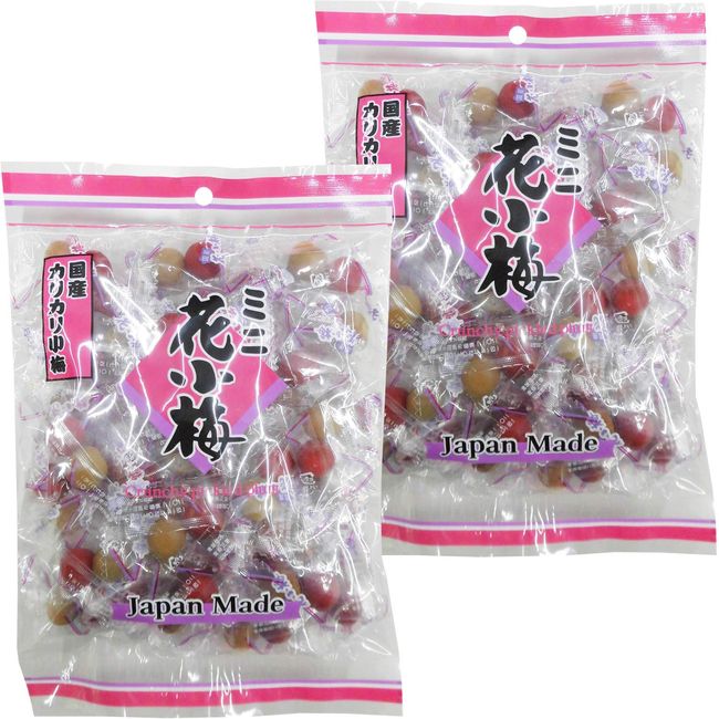 Kamio Foods Mini Flower Koume 6.3 oz (180 g) x 2 Packs