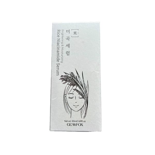 GLAMFOX Brightening & Moisturizing Rice Niacinamide Serum