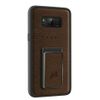HandL Samsung Galaxy S8 Phone Case With Supporting Stand (Saddle Brown)