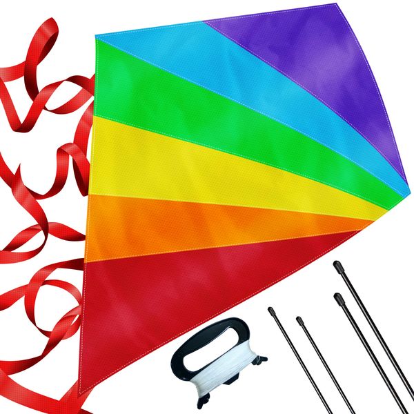 Kite, Kites Adults, Kites for Kids Ages 4-8 Easy to Fly, Beach Kite, Cometa, Kites for Kids Ages 8-12, Giant Kite, Large Kite, Kids Kite, Kites for Toddlers Age 3-5