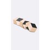 Areaware Table Tiles (Black/Beige)