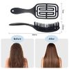 Vinabo Hair Brush, Hair Brush without Pulling, Detangling Brush, Suitable for Curls & Long Hair Hair Hair Brush for Wet and Dry Hair, Detangling Massage Brush for Women/Men/Children