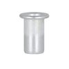 Timunr 100 PCS 10-24 UNC Rivet Nuts Kit Aluminum Rivet Nuts Assortment Kit Flat Head Threaded Insert Nut
